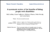 A systematic review of the benefits of hiring people with disabilities