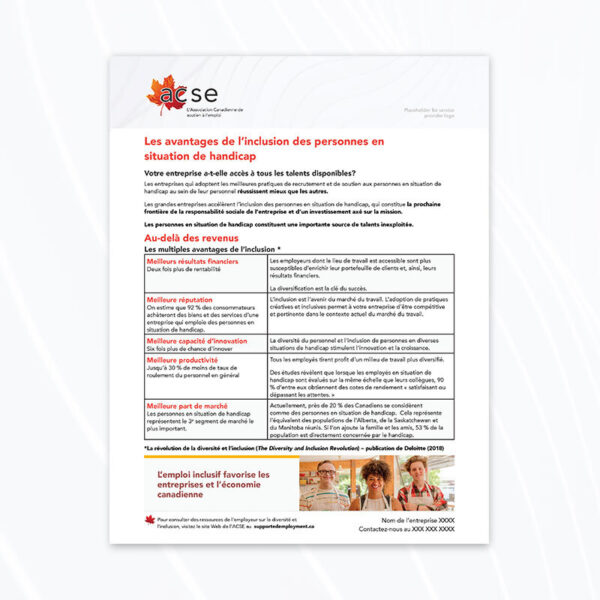 Flyer: The Disability Inclusion Advantage - Image 2